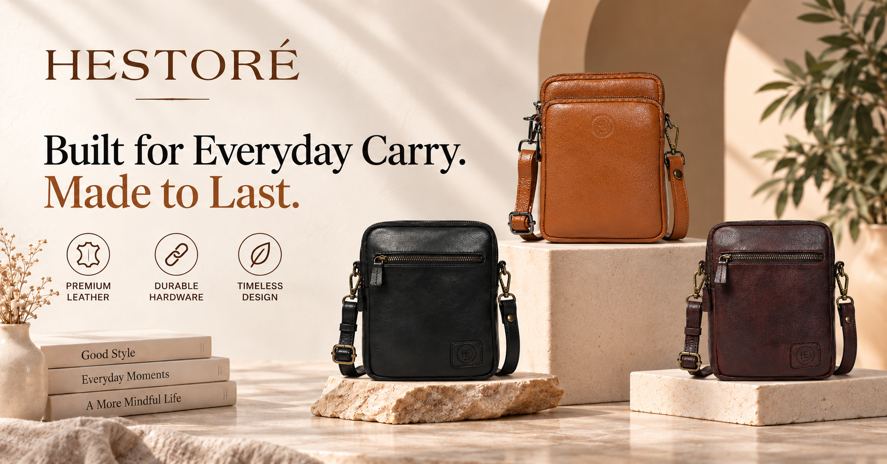Best Leather Crossbody Bags for Men for Everyday Carry
